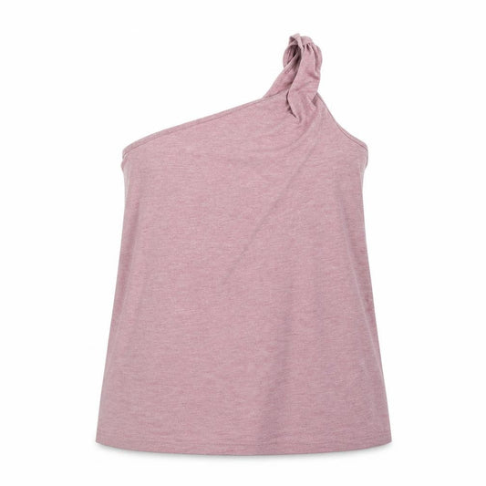 Front view of Next women’s pink basic tank, size UK 14