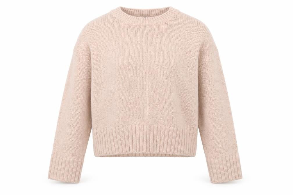 Front view of New Look women’s beige jumper, size S