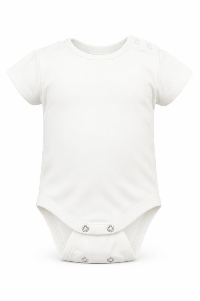 Front view of Next Baby White Romper One-Piece Size Newborn