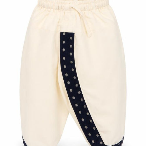 Preworn Girls Ivory   Jogger Trousers Size 9-12 Months