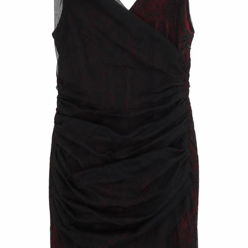 CC Fashion Womens Black   Pencil Dress  Size S