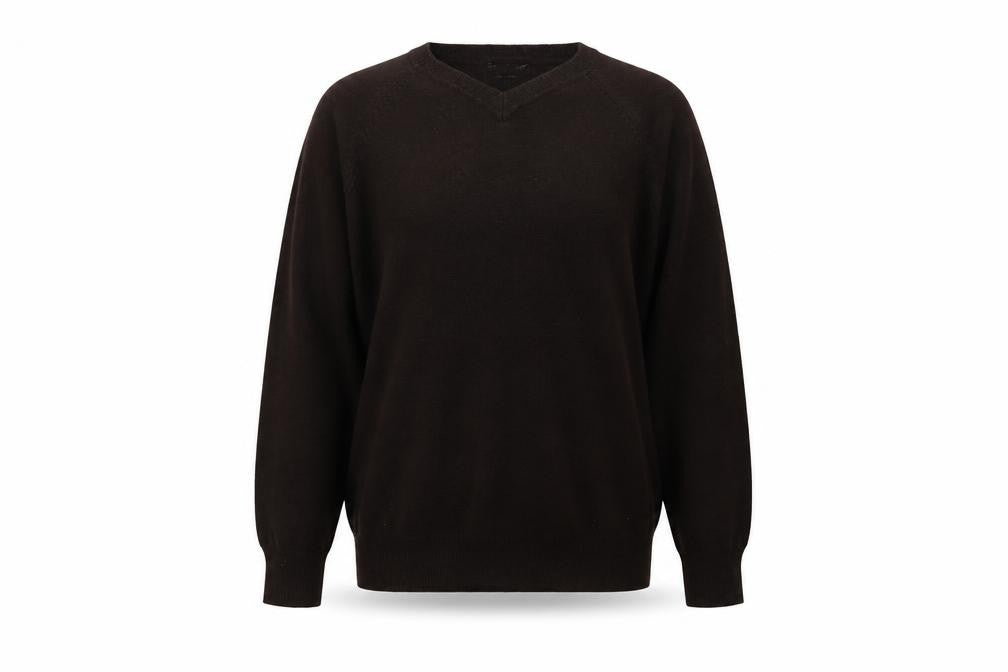 Front view of Petroleum women’s brown jumper, size L