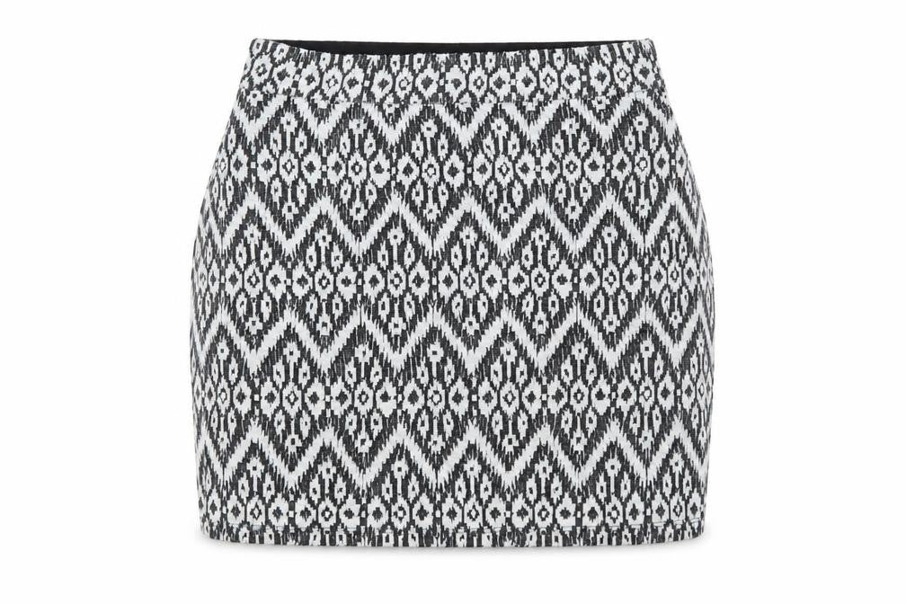 ESMARA Womens Multicoloured Argyle/Diamond  Straight & Pencil Skirt Size M