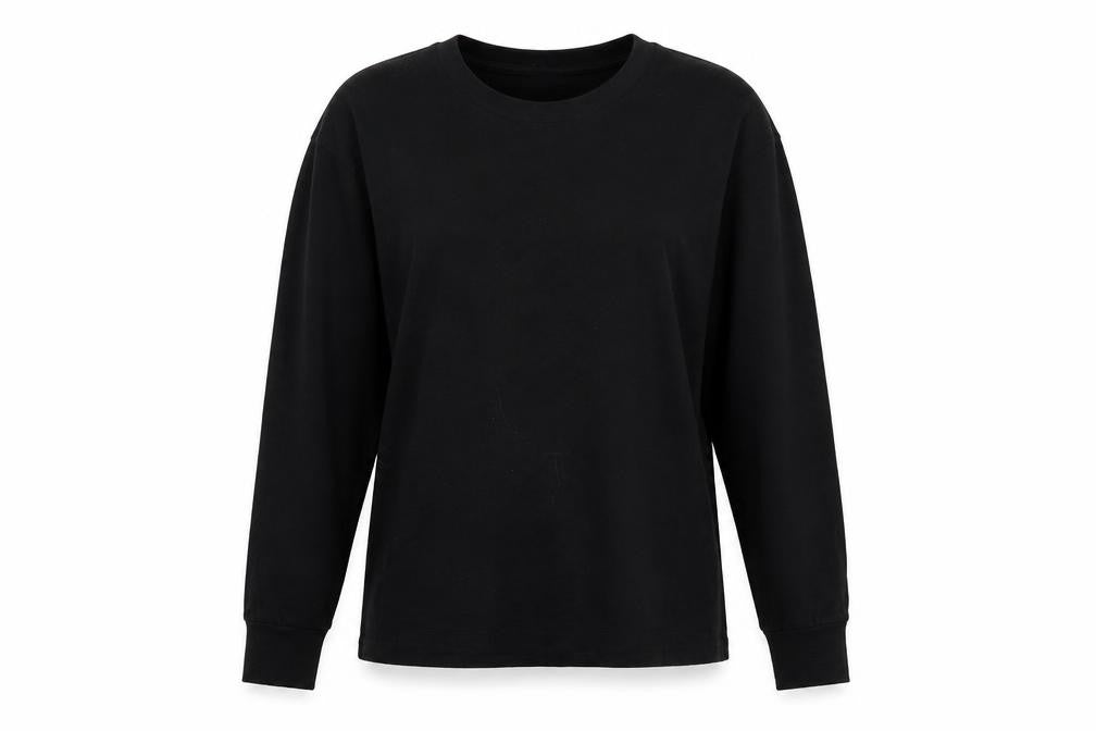 Uni Womens Black   Basic T-Shirt Size S