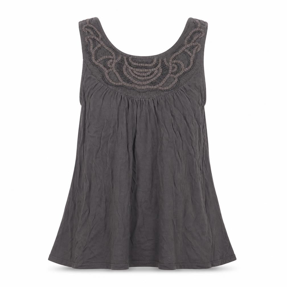 Monsoon Womens Brown   Basic Tank Size 10