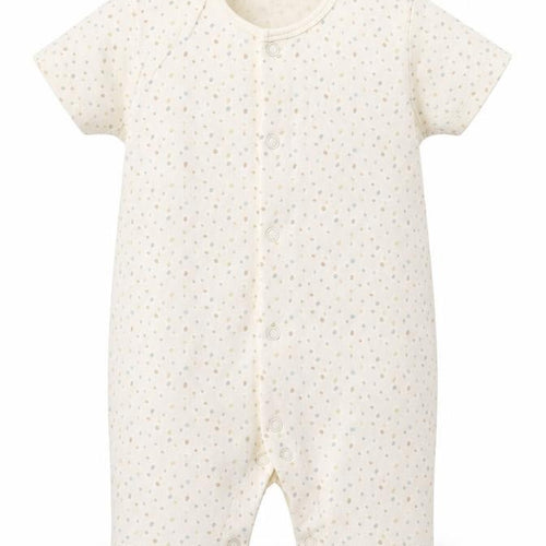 George Girls Beige Spotted  Romper One-Piece Size 9-12 Months