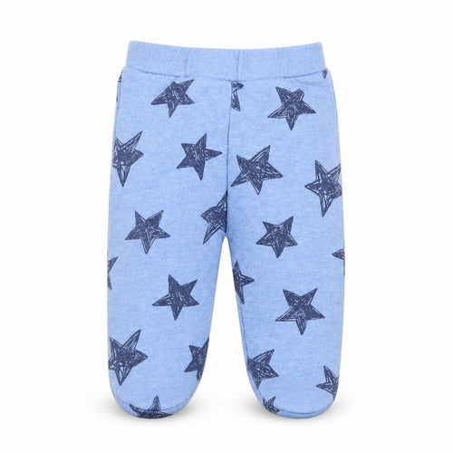 Lullaby Boys Blue Geometric  Capri Trousers Size 0-3 Months  - shorts