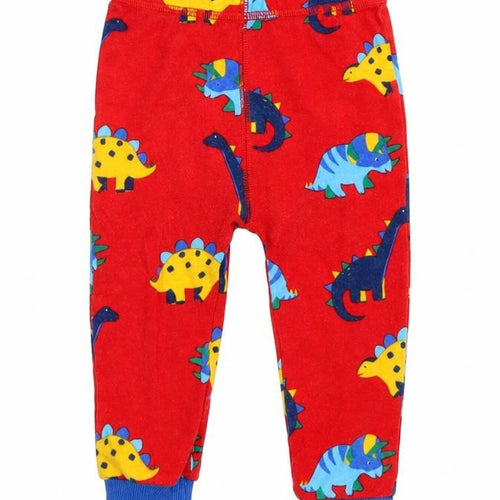 NEXT Boys Red Animal Print  Cami Pyjama Pants Size 12-18 Months  - dinosaurs