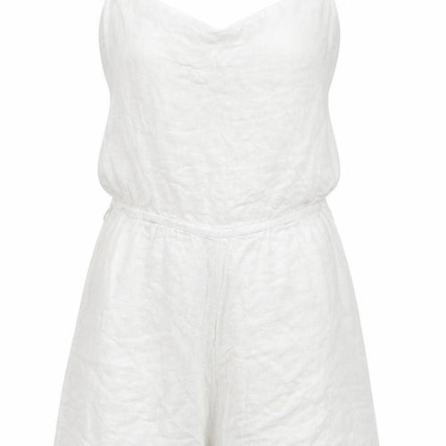 Boohoo Womens White   Jumpsuit One-Piece Size 10 L3 in