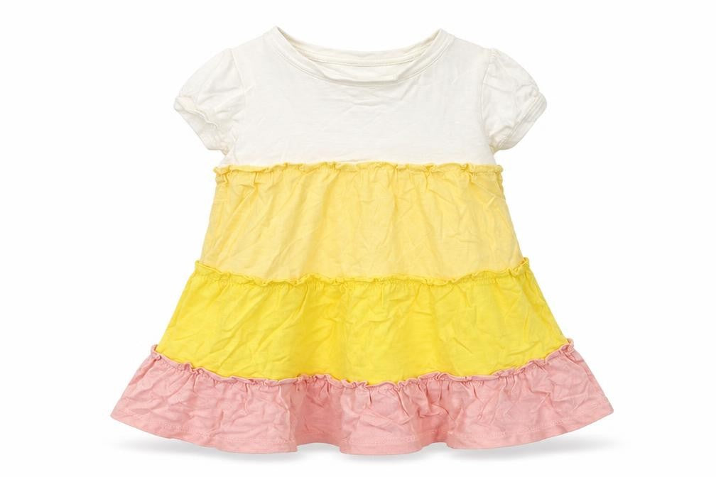 Front view of Tu girls’ multicoloured a-line, size 12, months