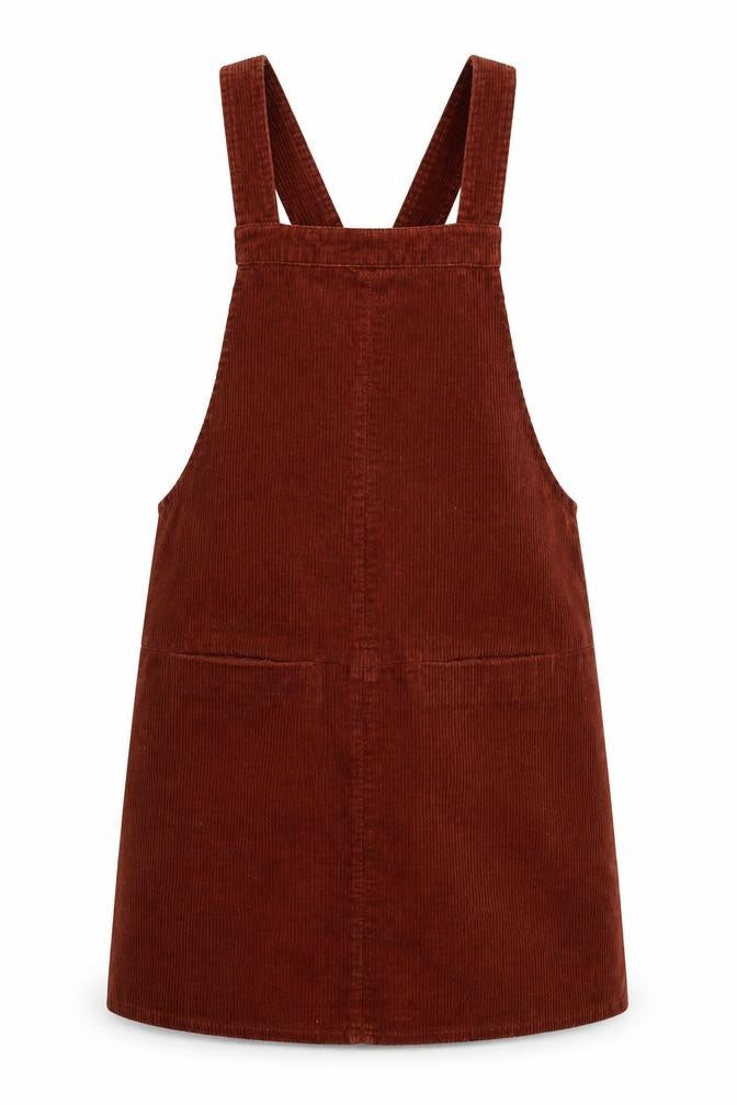 Front view of New Look women’s brown a-line, size UK 8