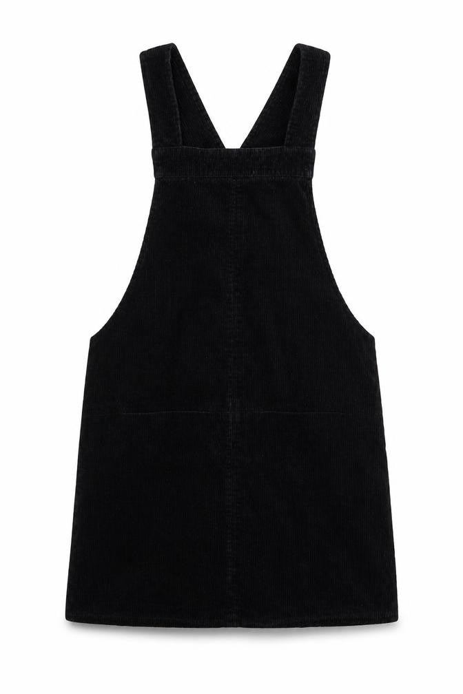 Front view of New Look women’s black a-line, size UK 10