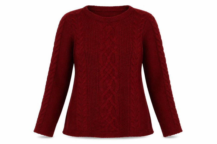 Oasis Womens Red Pullover Sweatshirt Size S