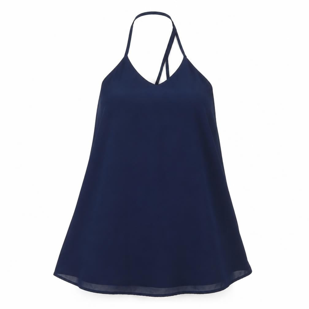 Ax Womens Blue   Tunic Blouse Size 10