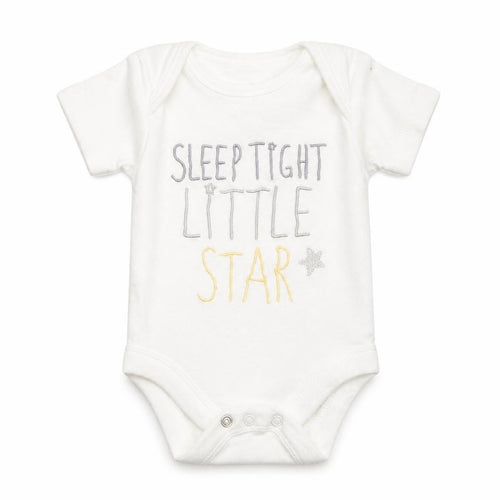 George Baby White   Babygrow One-Piece Size 0-3 Months