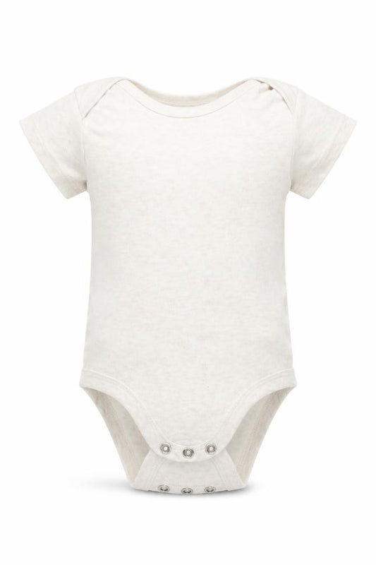 Front view of Tu Baby Beige Babygrow One-Piece, size 6-9, Months