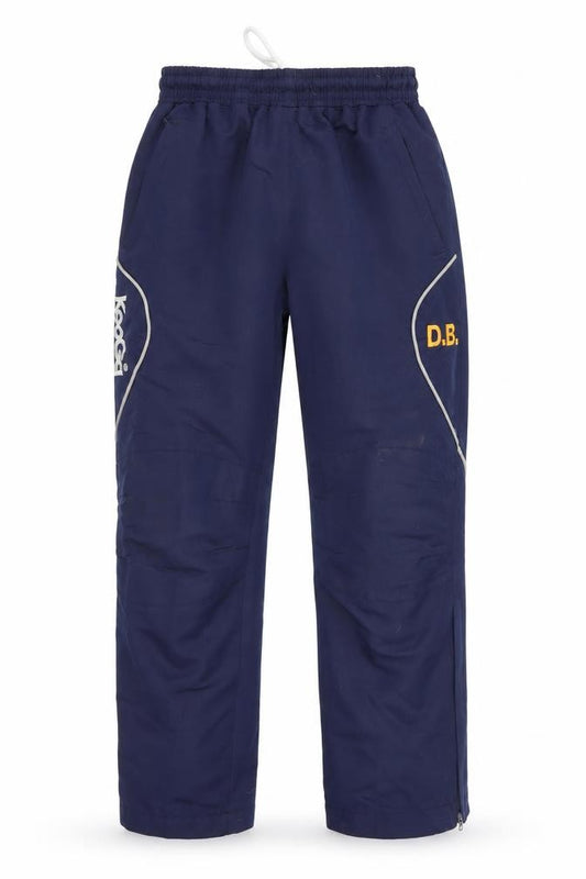 Front view of KooGar men’s blue track pants trousers, 23-inch leg - cropped
