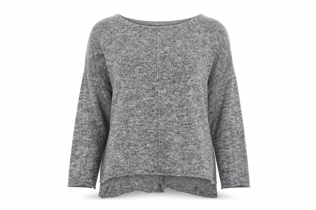 Front view of Zara women’s black jumper, size S