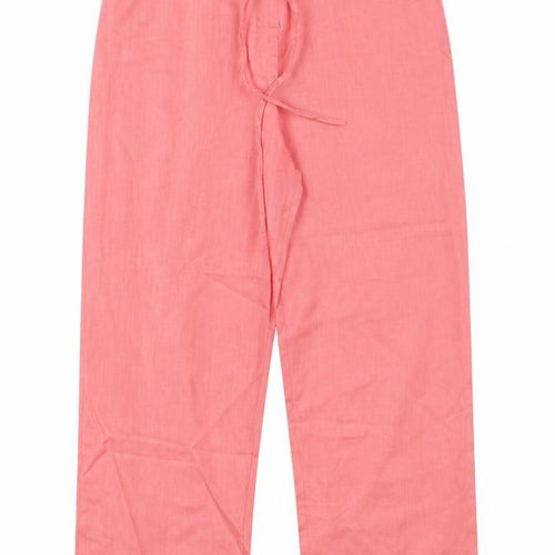 Greatplains Mens Pink   Cropped Trousers Size 16 L25 in