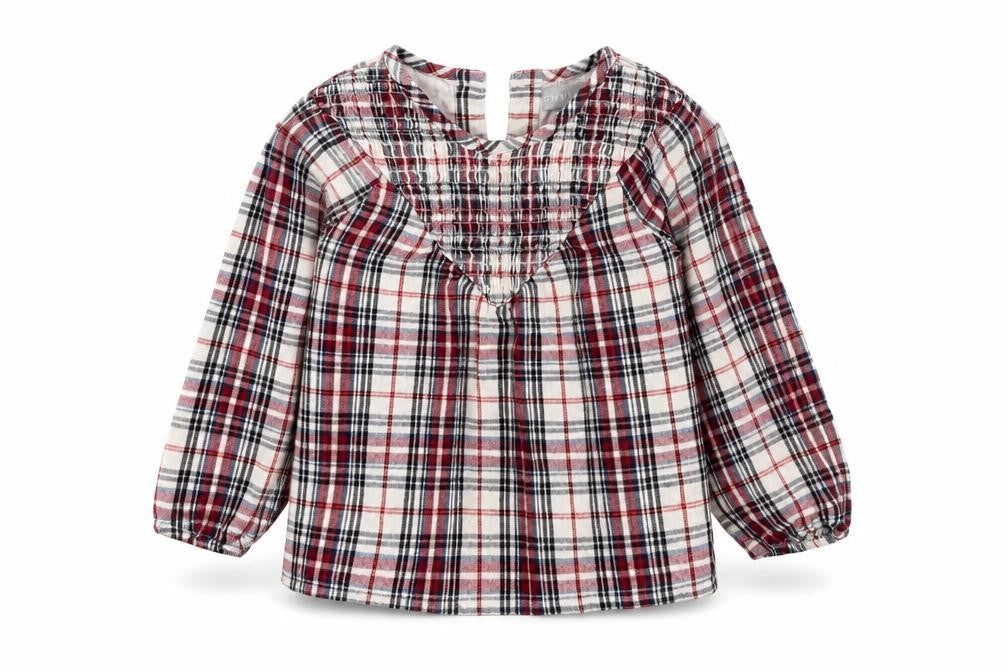 Front view of Primark Baby Multicoloured Check Basic T-Shirt, size 24, Months