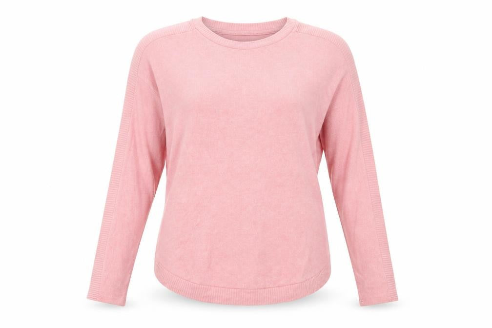 Front view of George women’s pink jumper, size S
