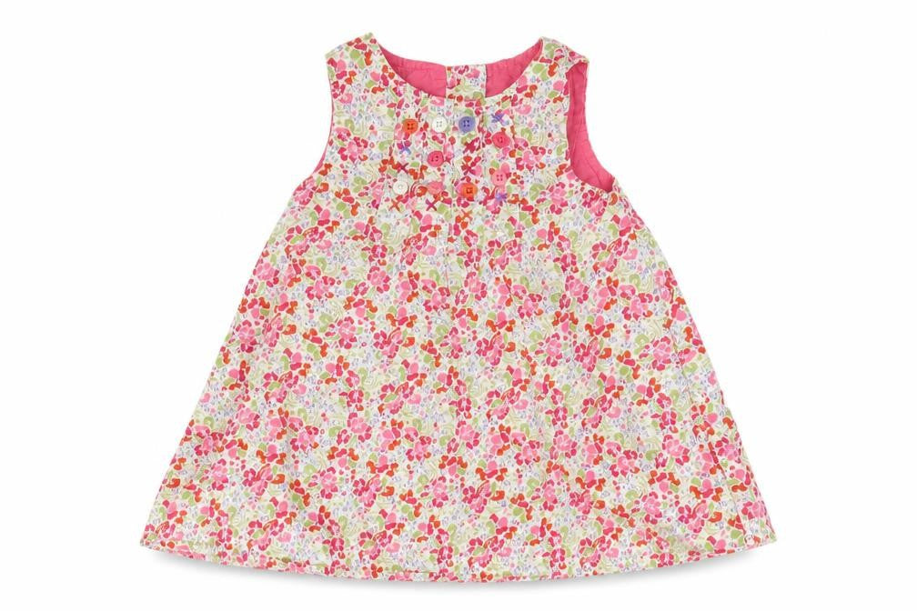 Debenhams Girls Multicoloured Floral  A-Line  Size 6-9 Months