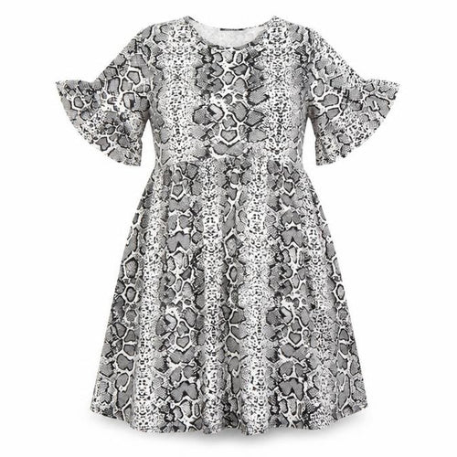 Boohoo Womens Multicoloured Animal Print  Fit & Flare  Size 12