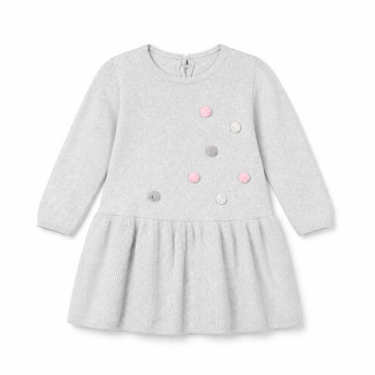 Front view of George Baby Grey Fit & Flare, size 18-24, Months