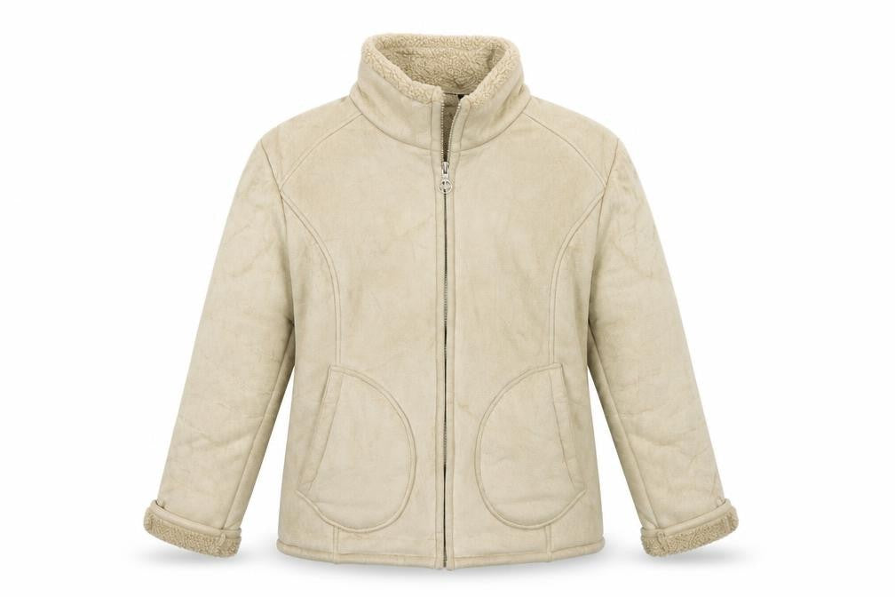 Front view of Artic Storm women’s brown overcoat coat, size L