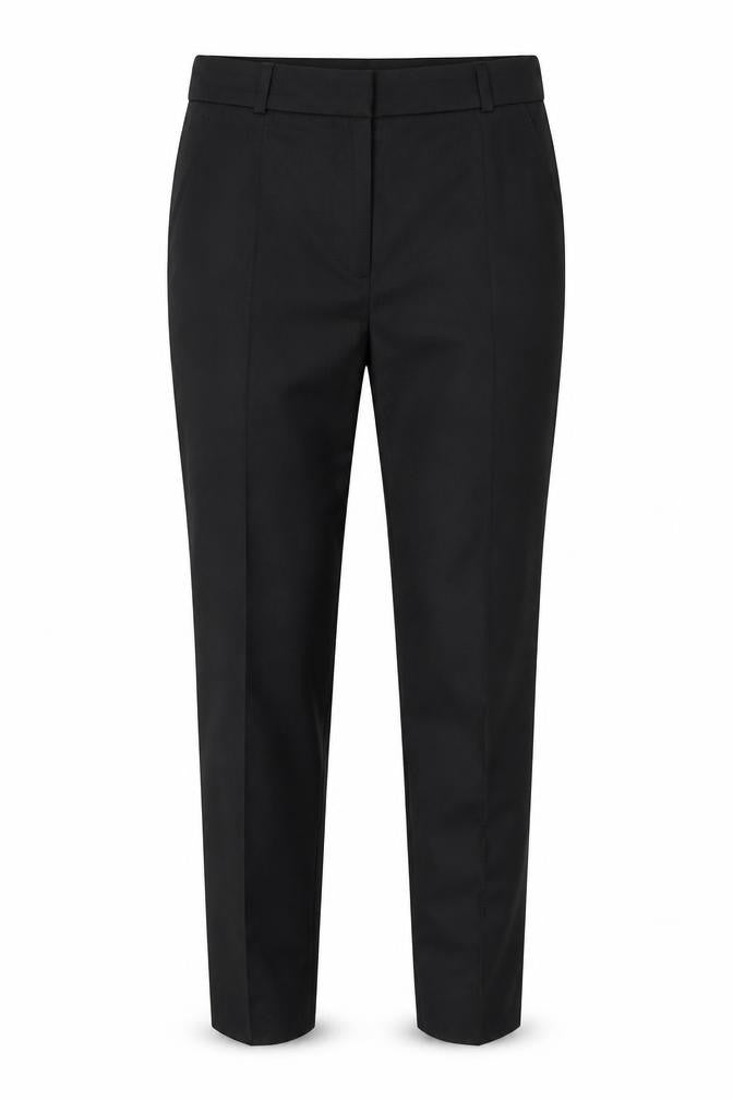 Front view of Select women’s black trousers, size UK 8, 26-inch leg