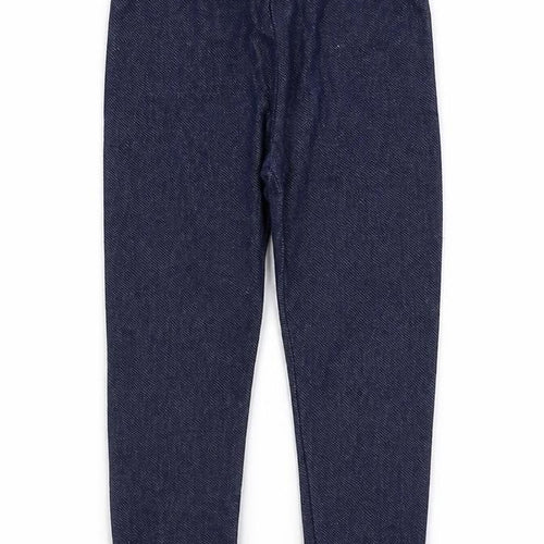 Flapdoodles Girls Blue   Capri Trousers Size 3 Years