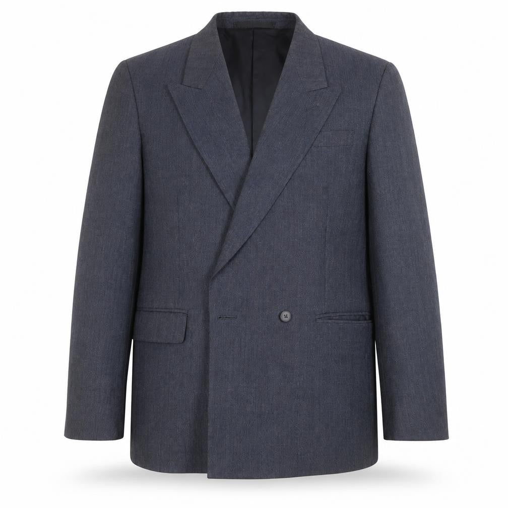 Front view of Classics men’s blue jacket suit jacket, size 38