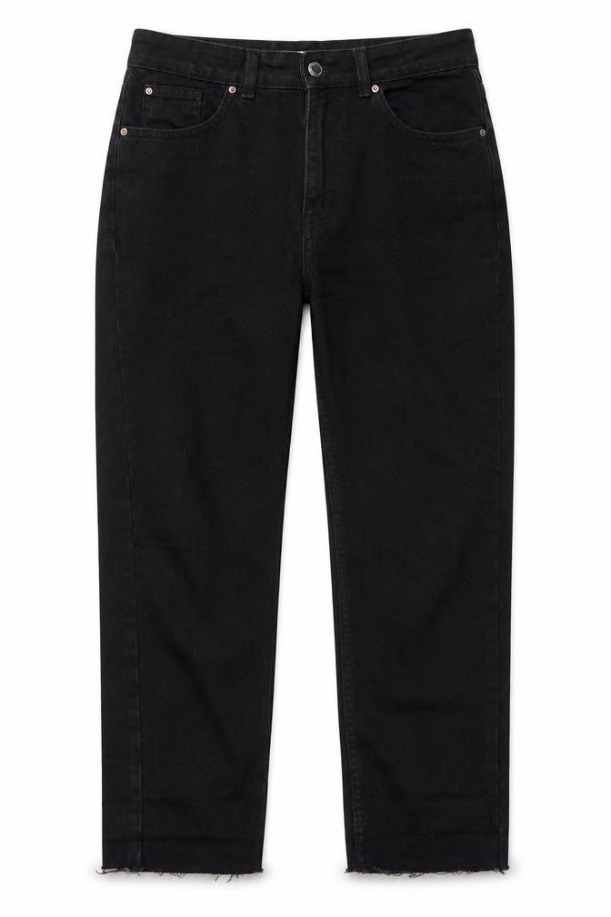 denim  co Womens Black   Straight Jeans Size 10 L24 in