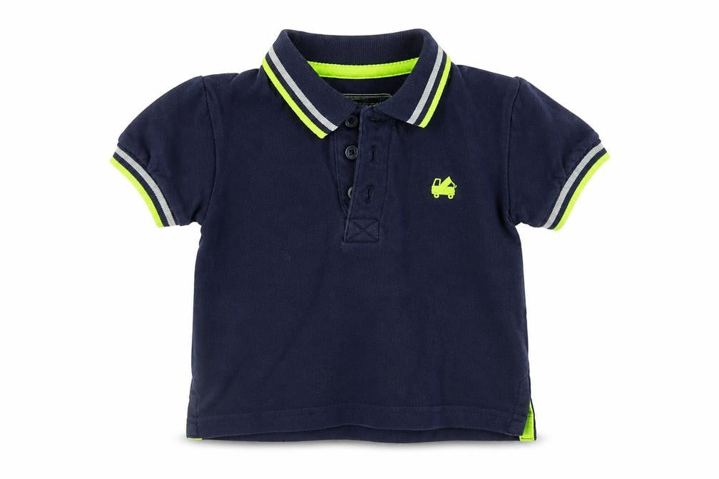 Bluezoo Boys Blue   Basic Polo Size 12-18 Months