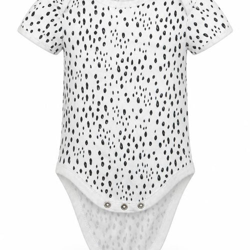 Primark Girls White Animal Print  Babygrow One-Piece Size 9-12 Months