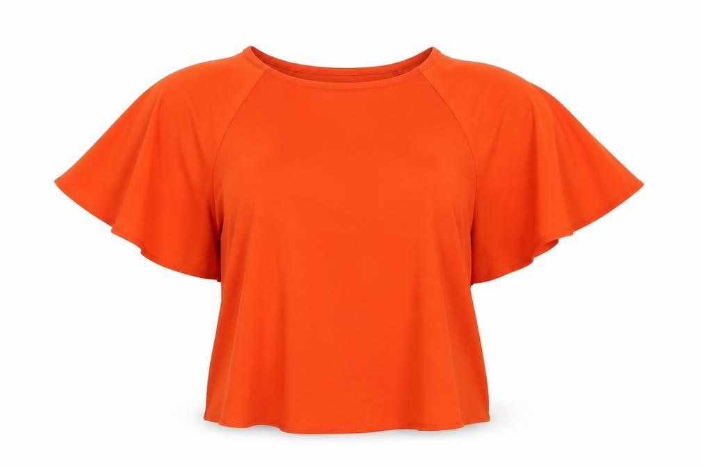 Definitions Womens Red   Basic Blouse Size 10