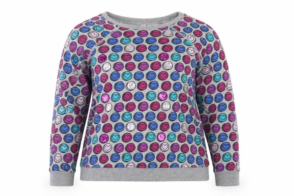 Front view of H! by Henry Holland women’s grey jumper, size UK 14
