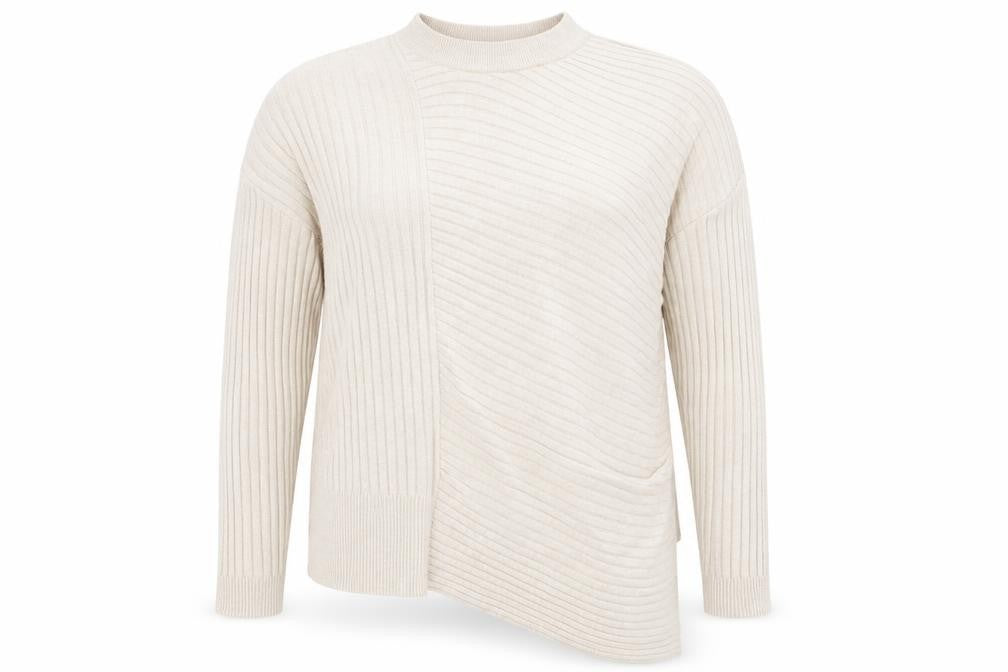 Tu Womens Beige   Pullover Jumper Size 14
