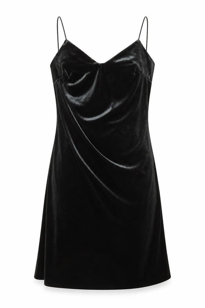 Front view of New Look women’s green a-line, size UK 10
