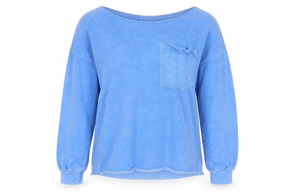 Front view of Next women’s black pullover sweatshirt, size XS
