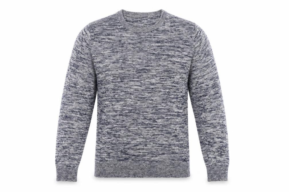 Front view of Express men’s blue jumper, size XL