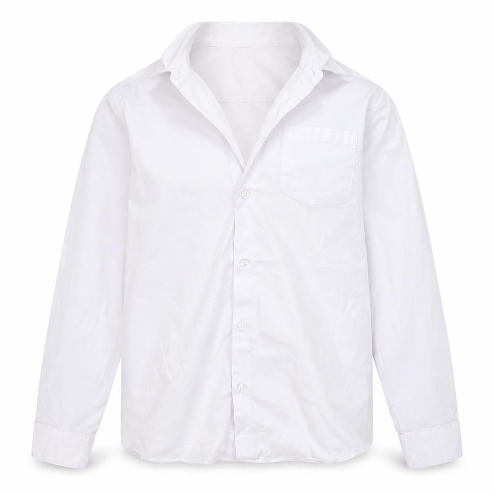 George Boys White   Basic Button-Up Size 13-14 Years