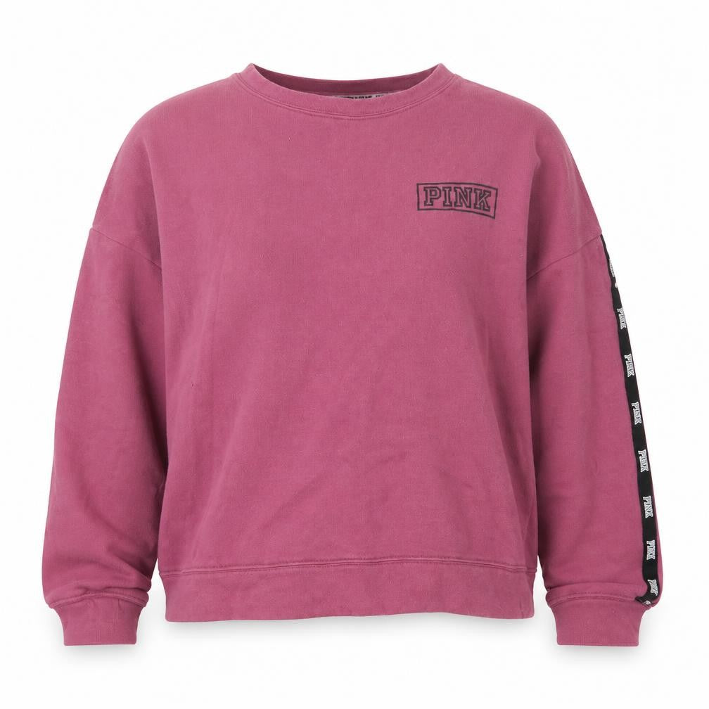 Front view of PINK women’s pink jumper, size XS