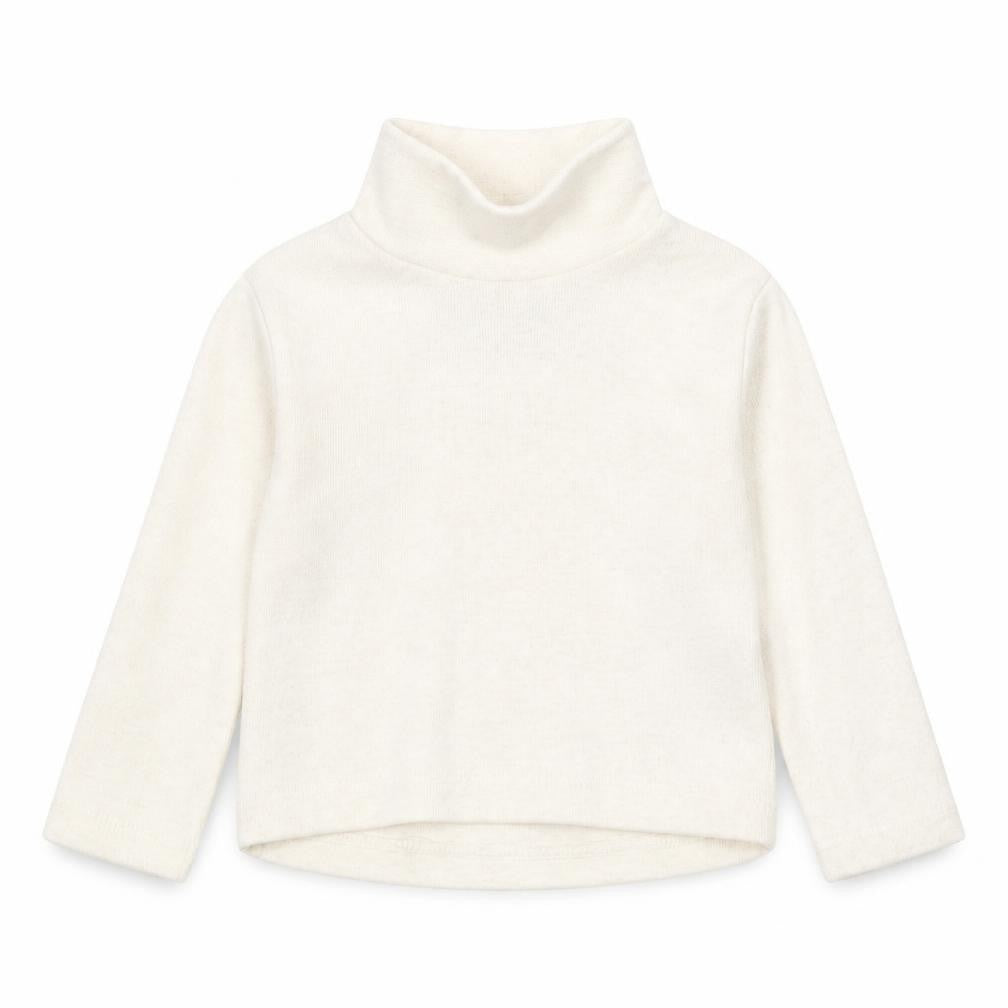 Front view of Primark girls’ beige jumper, size 3-6, months