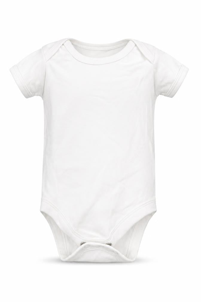 TU Baby White   Babygrow One-Piece Size 0-3 Months