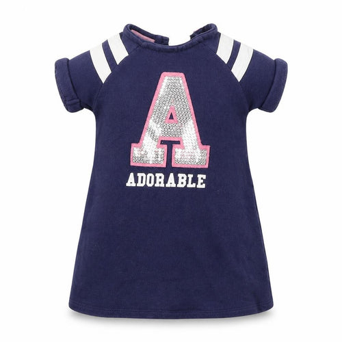 M Girls Blue Argyle/Diamond  Fit & Flare  Size 2-3 Years