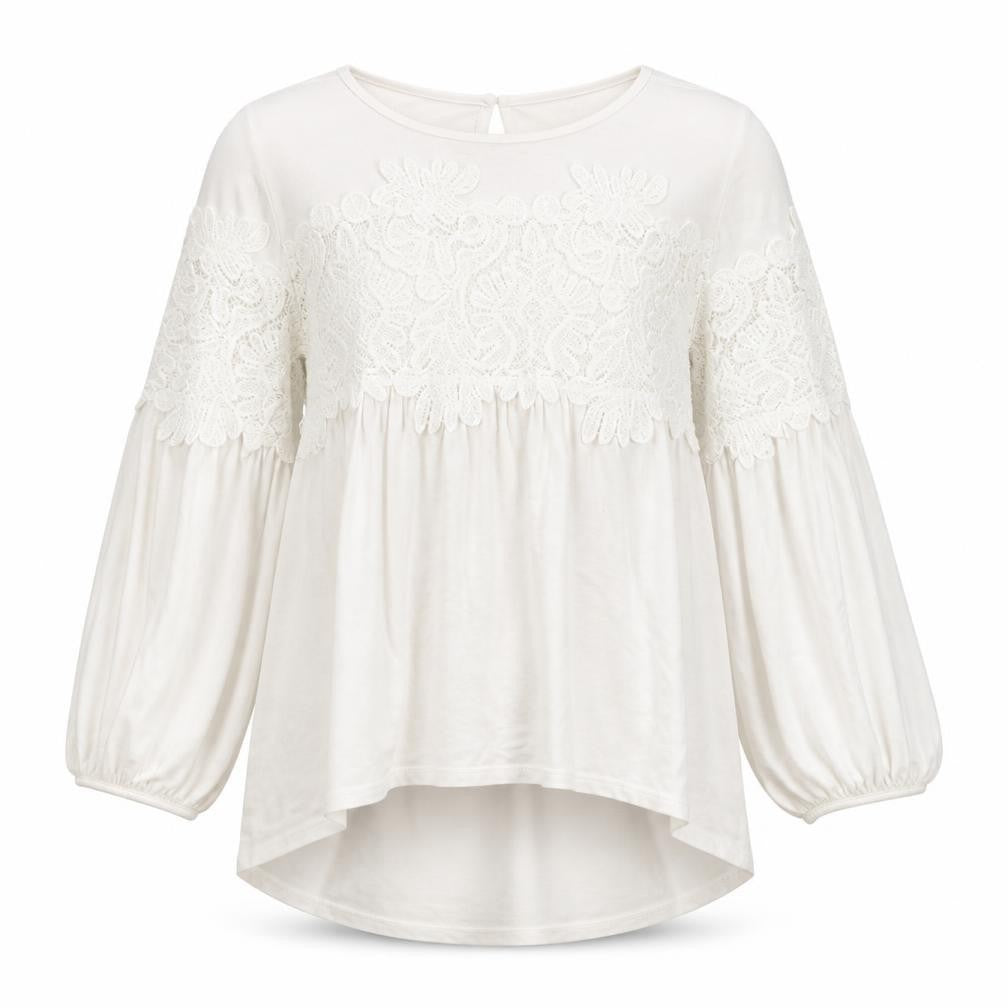 Advia Womens White   Basic Blouse Size S