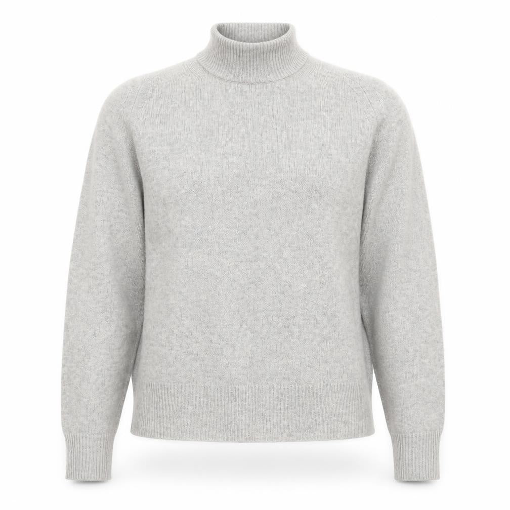 Front view of Preworn women’s grey jumper, size M