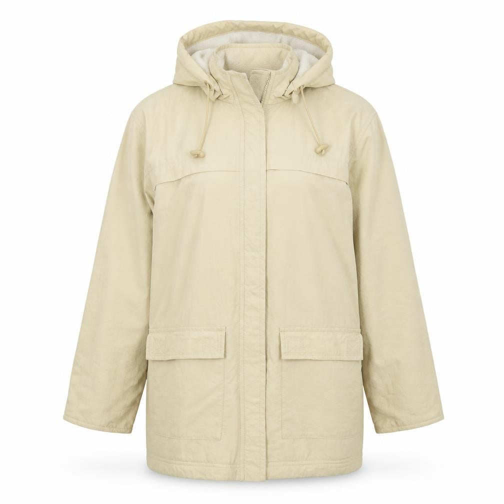 M&S Womens Beige   Overcoat Coat Size 8
