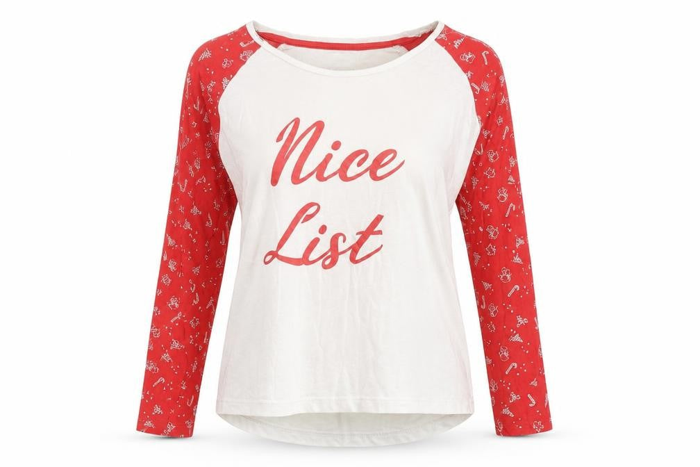 Front view of Brave Soul women’s white basic t-shirt, size M